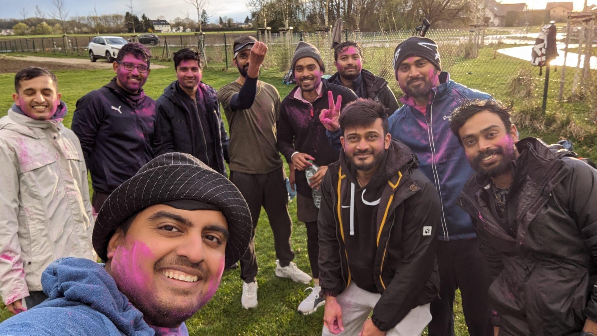 Team INRS 2024 Holi Celebration